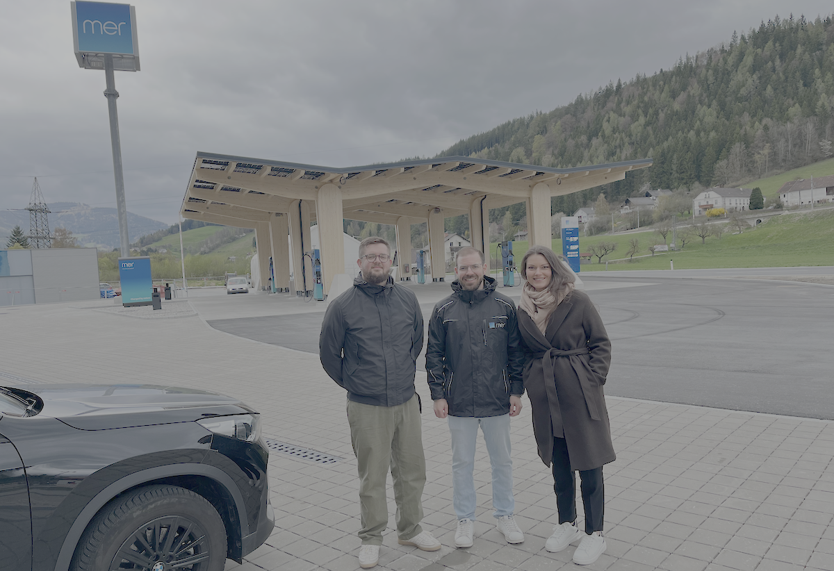YIELD besuch im Mer Ladepark
