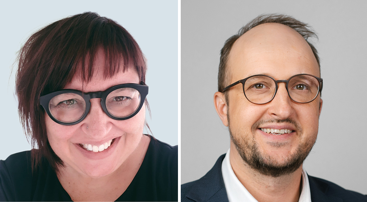 Eva-Maria Lass und Lukas Bittighofer