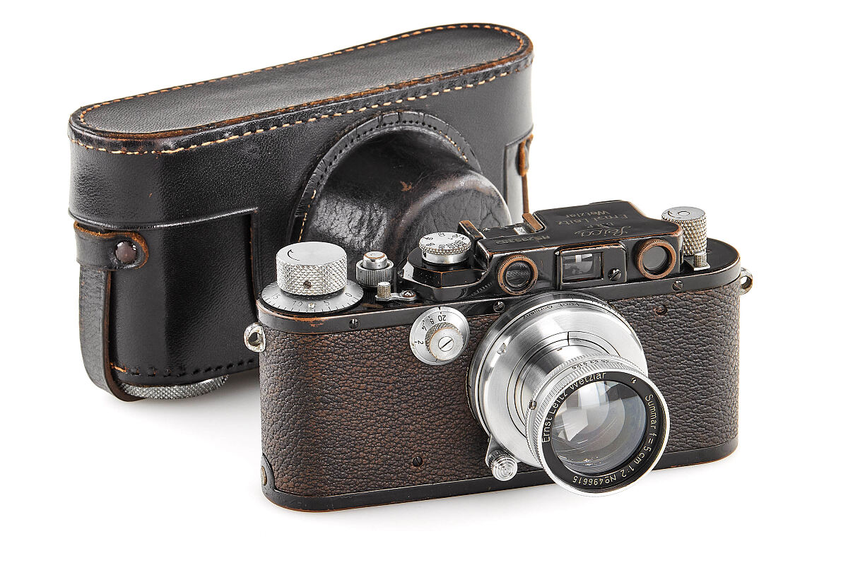 Die Leica IIIb black paint mit der Seriennummer 295302