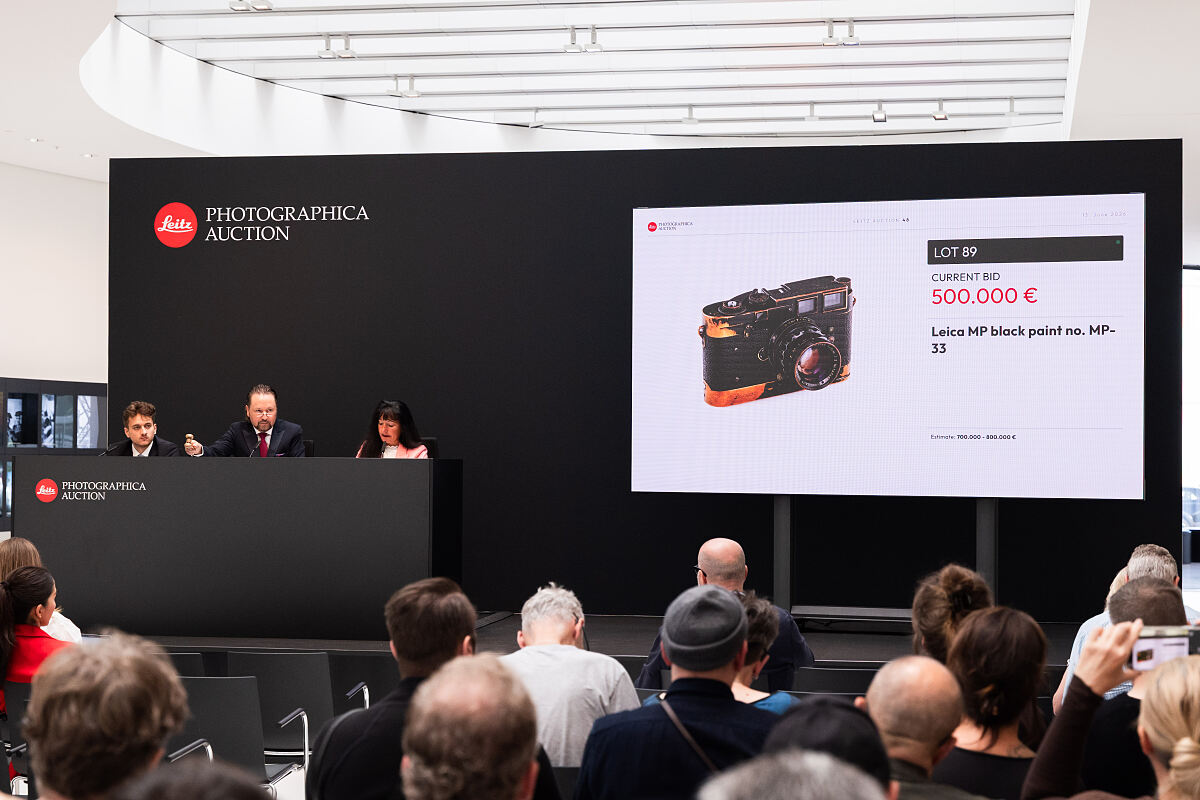 Wolfgang Pauritsch erteilt Zuschlag für Leica MP-33