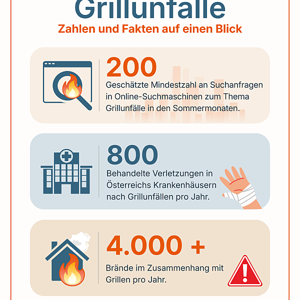 Infografik Grillen