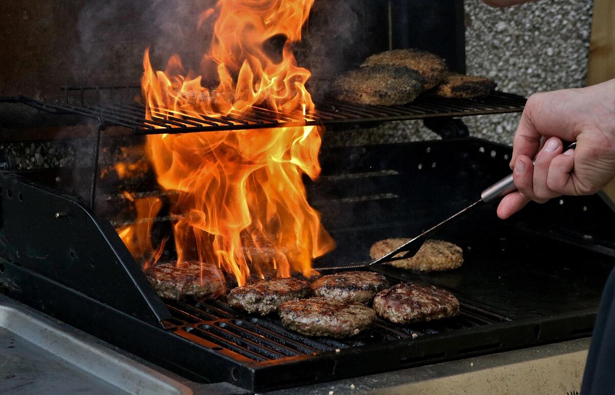 Grillflamme