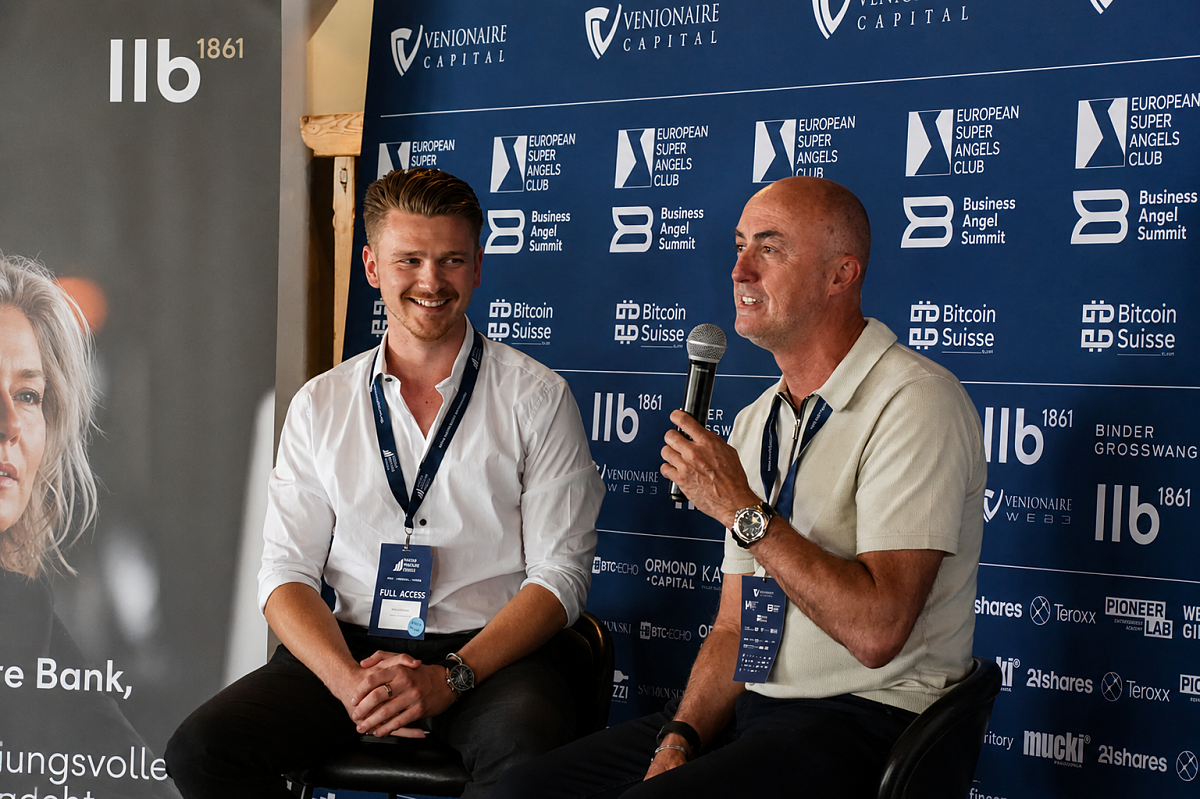 David Brabham beim World Venture Forum 2026 in Kitzbühel