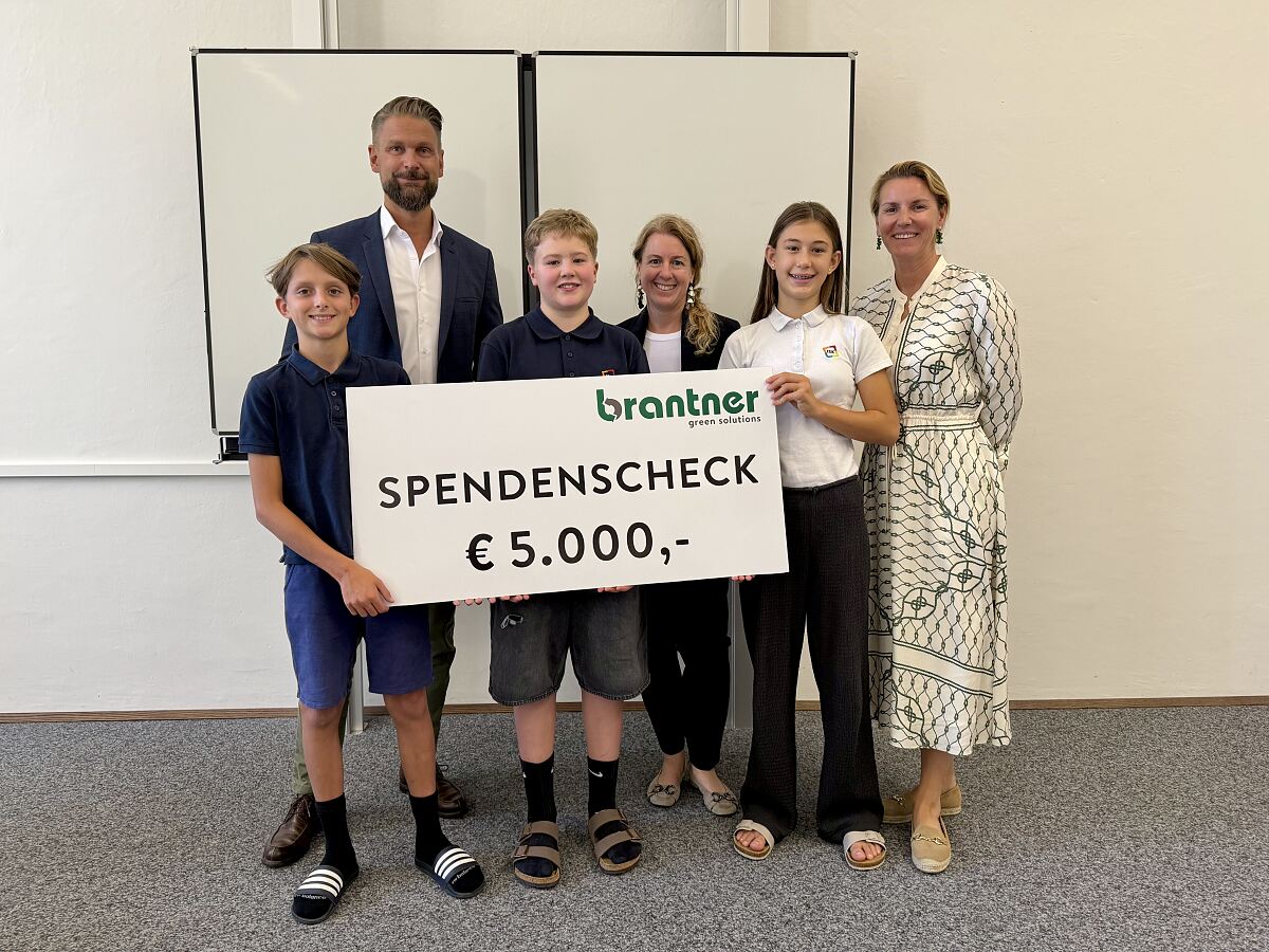 Spendenübergabe