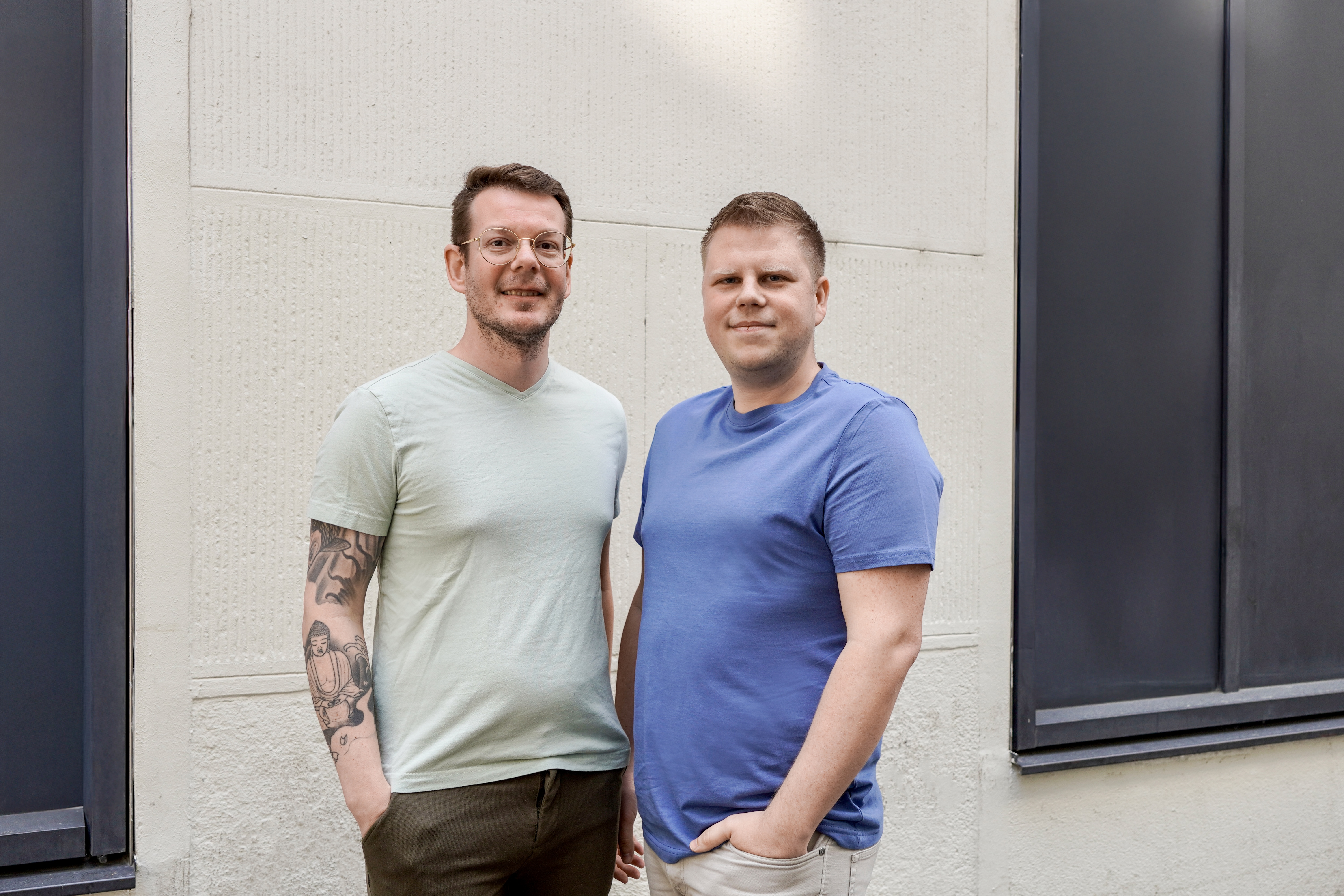 v.l.n.r.: Dominik und Christoph Salomon, Gr&uuml;nder der DOCH! Geschmacks Manufaktur (c) DOCH!